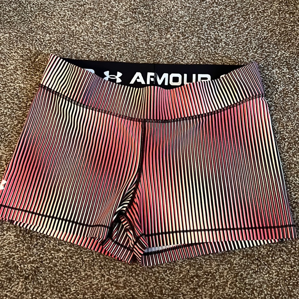 UnderArmour multi colored gym shorts